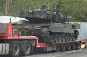 Первый-американский-танк-abrams-доставили-в-Москву